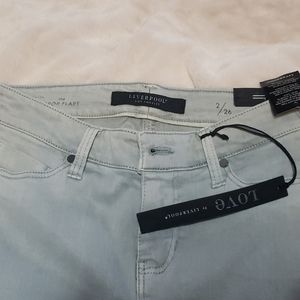 NWT Grey Liverpool crop‎ flare 2/26